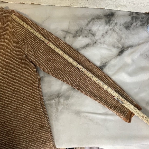 Treasure & Bond Nordstrom Size L Brown Mens Soft Crew Neck Sweater - Picture 13 of 15